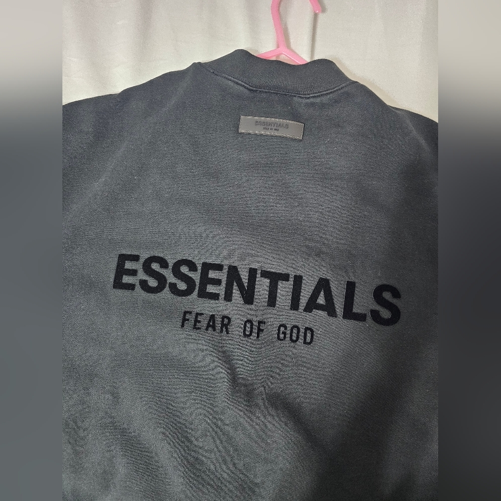 Fear of God Essentials Black Sweater